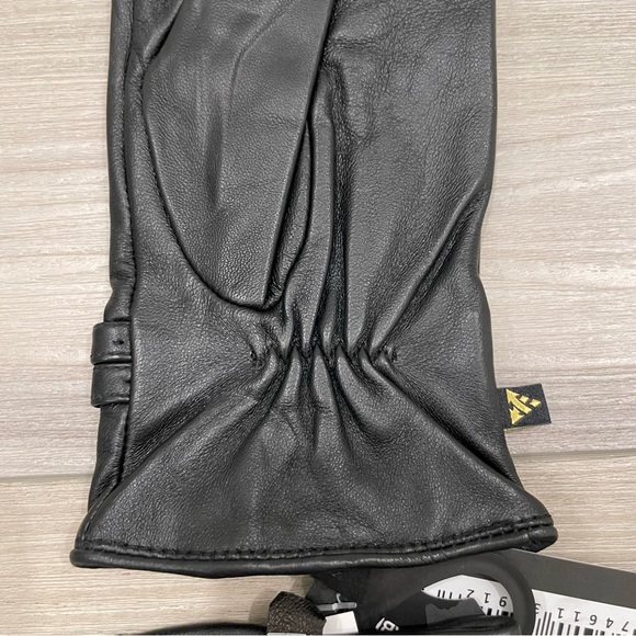 🇨🇦NWT AUCLAIR Ladies' Kate Sheepskin Gloves with Soft Lining Size 7.5 Black - Picture 7 of 15